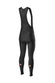 CASTELLI Cyklistické kalhoty dlouhé s laclem - ENTRATA WIND - černá