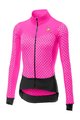 CASTELLI Cyklistický dres s dlouhým rukávem zimní - SFIDA LADY WINTER - růžová/černá