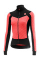 CASTELLI Cyklistický dres s dlouhým rukávem zimní - SFIDA LADY WINTER - černá/růžová