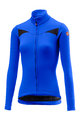 CASTELLI Cyklistický dres s dlouhým rukávem zimní - SINERGIA LADY WINTER - modrá
