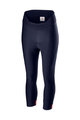 CASTELLI Cyklistické kalhoty 3/4 bez laclu - VELOCISSIMA - modrá