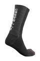 CASTELLI Cyklistické ponožky klasické - BANDITO WOOL 18 - černá
