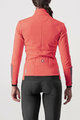 CASTELLI Cyklistická zateplená bunda - DINAMICA LADY WINTER - růžová