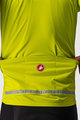 CASTELLI Cyklistická zateplená bunda - GO WINTER - žlutá