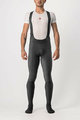 CASTELLI Cyklistické kalhoty dlouhé s laclem - VELOCISSIMO 5 WINTER - černá