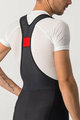 CASTELLI Cyklistické kalhoty dlouhé s laclem - VELOCISSIMO 5 WINTER - černá