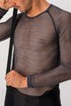 CASTELLI Cyklistické triko s dlouhým rukávem - MIRACOLO WOOL - černá