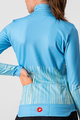CASTELLI Cyklistický dres s dlouhým rukávem zimní - SORPRESA LADY WINTER - světle modrá