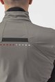 CASTELLI Cyklistická zateplená bunda - ALPHA RoS 2 - šedá/černá