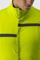 CASTELLI Cyklistická zateplená bunda - TRANSITION 2 - žlutá