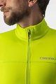 CASTELLI Cyklistický dres s dlouhým rukávem zimní - FONDO 2 WINTER - žlutá