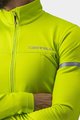 CASTELLI Cyklistický dres s dlouhým rukávem zimní - FONDO 2 WINTER - žlutá