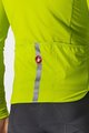 CASTELLI Cyklistický dres s dlouhým rukávem zimní - PRO THERMAL - žlutá