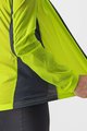 CASTELLI Cyklistická větruodolná bunda - SQUADRA STRECH LADY - žlutá