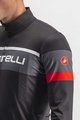 CASTELLI Cyklistický dres s dlouhým rukávem zimní - PASSISTA - antracitová