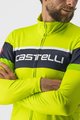CASTELLI Cyklistický dres s dlouhým rukávem zimní - PASSISTA - žlutá