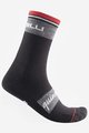 CASTELLI Cyklistické ponožky klasické - QUINDICI SOFT MERINO - černá