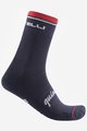CASTELLI Cyklistické ponožky klasické - QUINDICI SOFT MERINO - modrá