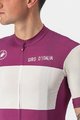 CASTELLI Cyklistický dres s krátkým rukávem - GIRO D'ITALIA 2024 - bílá/fialová