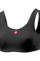 CASTELLI Podprsenka - ROSSO CORSA - černá