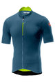 CASTELLI Cyklistický dres s krátkým rukávem - ESPRESSO - modrá
