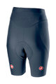 CASTELLI Cyklistické kalhoty krátké bez laclu - PREMIO 2 W LADY - modrá