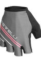 CASTELLI Cyklistické rukavice krátkoprsté - DOLCISSIMA W LADY - šedá/růžová