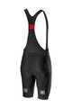 CASTELLI Cyklistický krátký dres a krátké kalhoty - ENTRATA II - červená/černá
