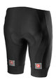 CASTELLI Cyklistické kalhoty krátké bez laclu - ENTRATA - černá