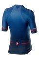 CASTELLI Cyklistický dres s krátkým rukávem - AERO RACE 6.0 - modrá