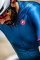 CASTELLI Cyklistický dres s krátkým rukávem - AERO RACE 6.0 - modrá