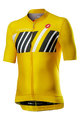 CASTELLI Cyklistický dres s krátkým rukávem - HORS CATEGORIE - žlutá