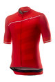 CASTELLI Cyklistický dres s krátkým rukávem - TROFEO - červená
