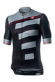 CASTELLI Cyklistický dres s krátkým rukávem - TROFEO - šedá/modrá