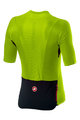 CASTELLI Cyklistický dres s krátkým rukávem - SUPERLEGGERA 2 - černá/zelená