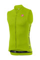 CASTELLI Cyklistický dres bez rukávů - ENTRATA V - zelená