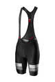 CASTELLI Cyklistické kalhoty krátké s laclem - COMPETIZIONE - černá