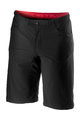 CASTELLI Cyklistické kalhoty krátké bez laclu - UNLIMITED BAGGY - černá