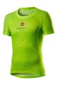 CASTELLI Cyklistické triko s krátkým rukávem - PRO MESH - žlutá