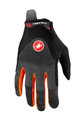 CASTELLI Cyklistické rukavice dlouhoprsté - ARENBERG GEL LF - šedá/oranžová