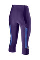 CASTELLI Cyklistické kalhoty 3/4 bez laclu - VELOCISSIMA 2 LADY - fialová