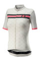 CASTELLI Cyklistický dres s krátkým rukávem - ATELIER LADY - béžová