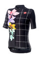 CASTELLI Cyklistický dres s krátkým rukávem - FIORITA LADY - černá