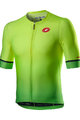 CASTELLI Cyklistický krátký dres a krátké kalhoty - AERO RACE - černá/zelená