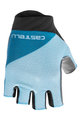 CASTELLI Cyklistické rukavice krátkoprsté - ROUBAIX GEL 2 LADY - světle modrá