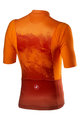 CASTELLI Cyklistický krátký dres a krátké kalhoty - POLVERE - černá/oranžová