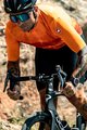 CASTELLI Cyklistický dres s krátkým rukávem - POLVERE - oranžová