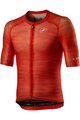 CASTELLI Cyklistický dres s krátkým rukávem - CLIMBER'S 3.0 SL JRS - červená