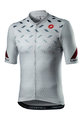 CASTELLI Cyklistický dres s krátkým rukávem - AVANTI - šedá/stříbrná