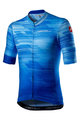 CASTELLI Cyklistický dres s krátkým rukávem - RAPIDO - modrá